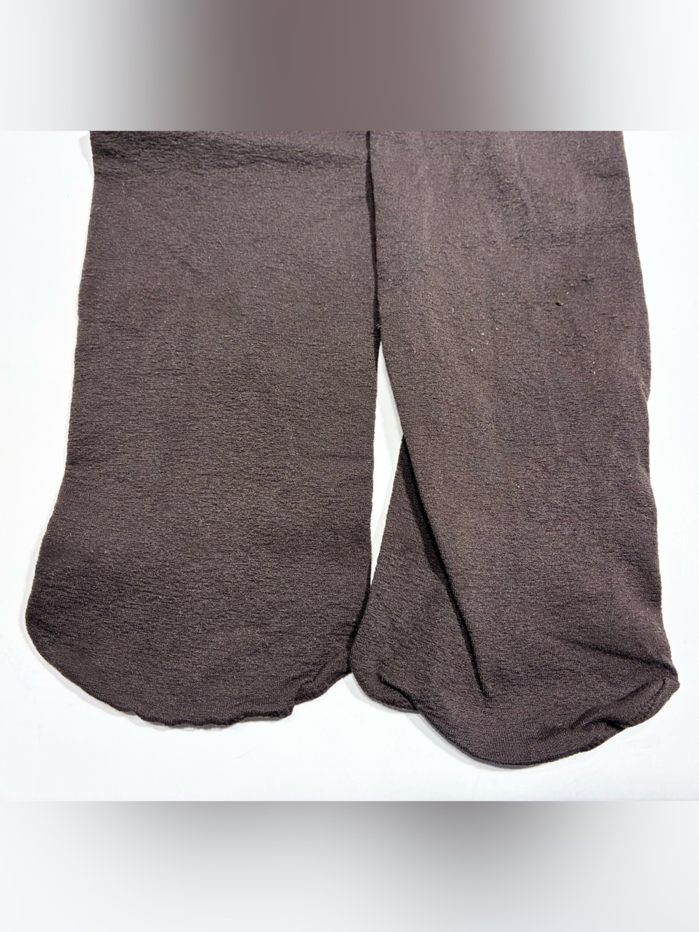 4 Pair Brown Opaque Tights Lot Nine West Cable Knit Vintage Kathie Lee Size M/L - Picture 13 of 16